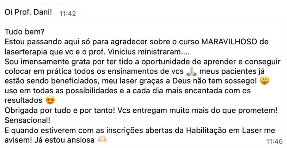 Depoimento de Giovana Vanzella